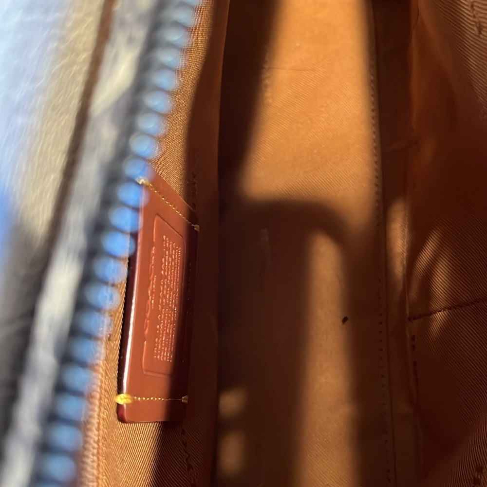 Cream Coach Purese - Picture 3 of 7